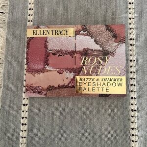 New Ellen Tracy ROSY NUDES Matte & Shimmer Eyeshadow Palette - 35 Colors/Shades